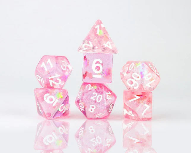 Sirius Dice RPG Dice Set (7): Celestial - Autumn Dawn